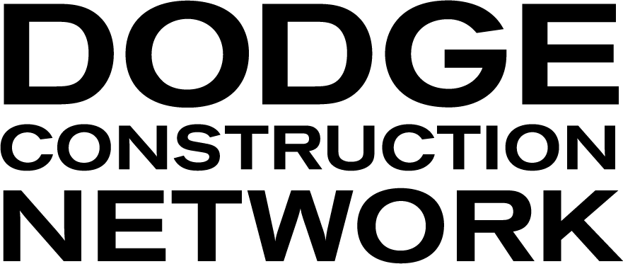 Dodge Construction Network Logo Black